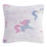 Cushion Covers x 2  ..  Unicorn Soft Fleece Glow in the Dark Cushion Covers Image 2