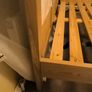 5ft King size pine bed frame. Image 6