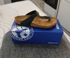 Birkenstock Gizeh Sandals Black Brand New