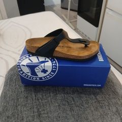 Birkenstock Gizeh Sandals Black Brand New