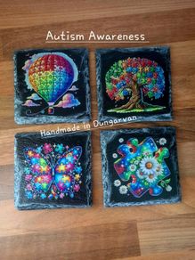 Slate Drinks Coaster Set