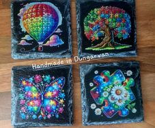 Slate Drinks Coaster Set