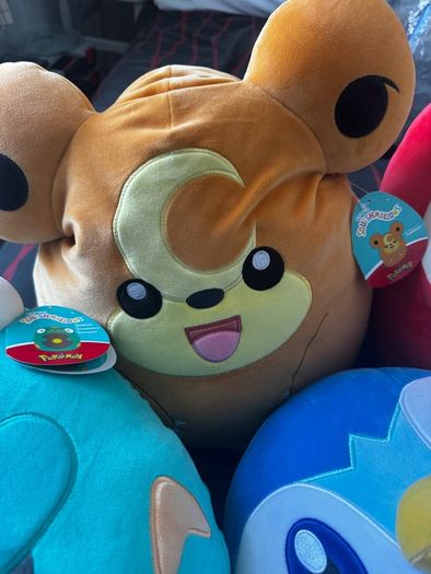 Squishmallows Pokemon x6