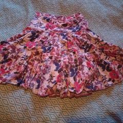 Monsoon pretty pink corduroy skirt