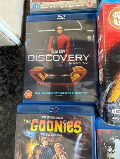 Blu-ray boxesets and movies