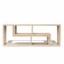 TV Cabinet Double L-Shaped Oak Image 3