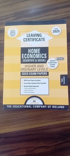 various leaving cert books
