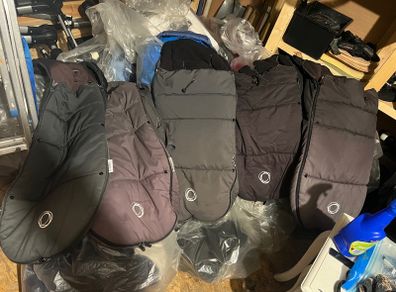 Bugaboo foot muffs in swords
