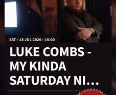 Luke Combs Slane Castle