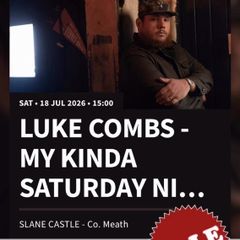 Luke Combs Slane Castle