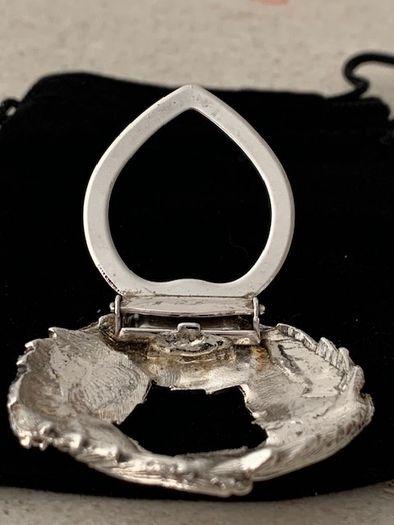 Mid Century Scarf Ring
