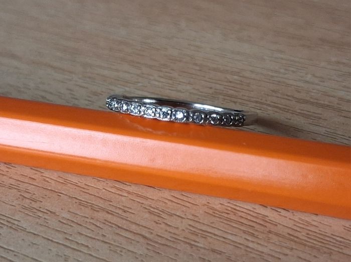 Silver ring size H1/2