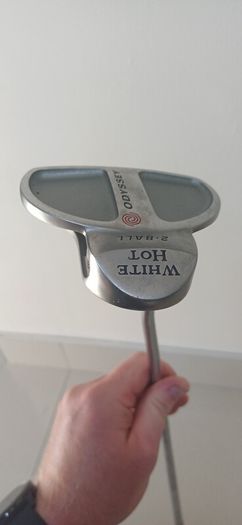 odyssey 2 ball white hot putter - shaft 33inches