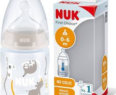 NUK First Choice+ Baby Bottle 0-6m 150ml