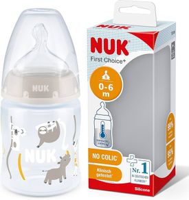 NUK First Choice+ Baby Bottle 0-6m 150ml