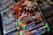 Heatran GX ! Ultra Rare ! from Unified Minds Set ! 2019 ! Pokemon Card !