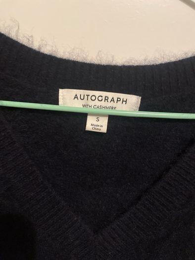 AUTOGRAPH wool cashmere knit vest top