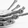 Weed Brush Head Steel Wire Wheel Grass Trimmer Head Removal Moss Rust Lawn Mower Grass Brush Disc Weed Brush Trimmer Heads Image 2