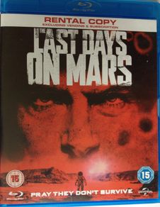 The Last Days On Mars [2013] Liev Schreiber, Elias Koteas, Romola Garai, Goran Kostic, Johnny Harris, Tom Cullen, Yusra Warsama & Olivia Williams [Blu-ray Movie]