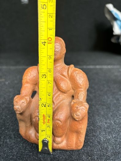 Handmade Clay Catal Huyuk Mother Goddess Figurine