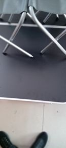 camping table with 4 stools