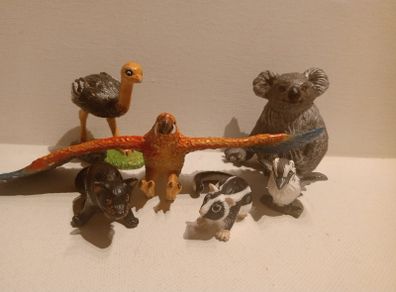 Wild Animal Figures Australia ELC Vintage