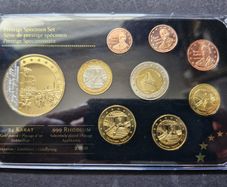 Northern Ireland Rhodium and 24k Gold Plated Specimen Titanic Set 2012 + Proof Medal UNC Only 2,000 Set's