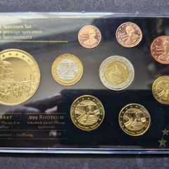 Northern Ireland Rhodium and 24k Gold Plated Specimen Titanic Set 2012 + Proof Medal UNC Only 2,000 Set's