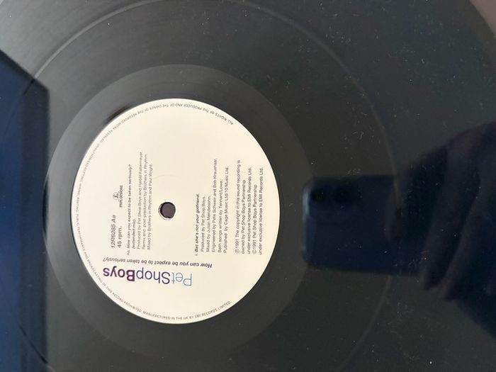 Pet Shop Boys Where the Streets Have No Name 1991