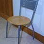 Wood & Steel Canteen Chairs Image 3