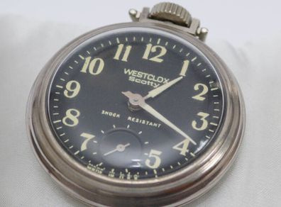 Vintage Westclox Scotty Pocket Watch