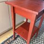 Ikea bedside table red HEMNES Image 4