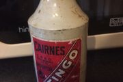 Vintage stoneware bottle cairns wine co Louth Ireland free postage