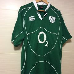 Ireland Rugby Jersey. Grand Slam Winnng Jersey 2009. Official Canterbury Mens Home Jersey. Authentic Original From 2009. Not A Modern Day Remake.
