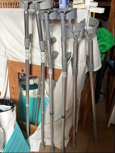 Crutches x 2