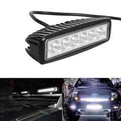 1x 18W 12v 6 LED Spot LED Light Work Bar Lamp Driving Fog Offroad SUV 4WD Auto Car Van Truck Tractor Trailer Boat Truck