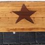 Rustic country stove mantle / floating shelf Image 7