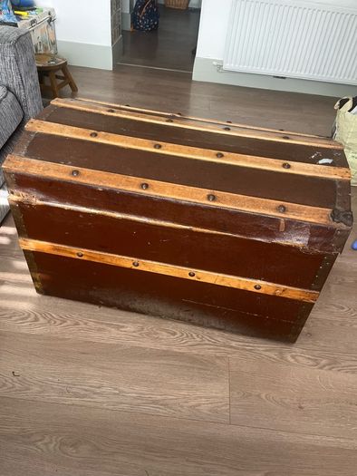 antique travel chest