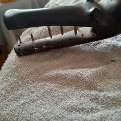 vintage carved crocodile