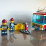 Lego City Fire Truck 60002, used. Image 4