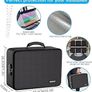 Fireproof Document Box with 5200F Heat Insulated,Multi-Layer Waterproof & Fireproof 13 Pockets File Organiser,A4 Document Storage Box with Lock Image 4