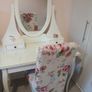 IKEA vanity dressing table and chair Image 2