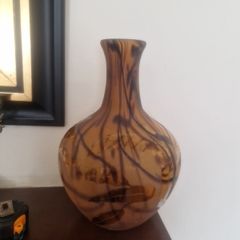 Glass vase