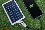 Solar Charger with USB conection. New, unopened.