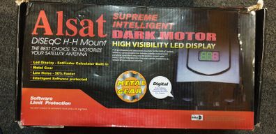 Digital LED All Metal Gearing DiSEqC Satellite Dish Motor