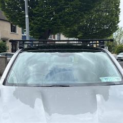Roof rack bars and 360L (approx) roof box