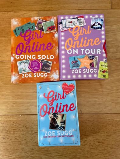 girls online books by Zoe sugg x3