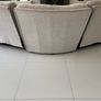 Very comfortable 3 piece curved recliner couch Image 7