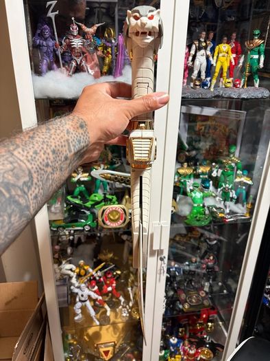 Power rangers white ranger Saba sword