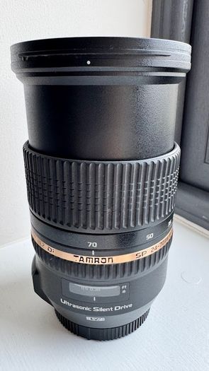 Genuine Tamron Lens SP 24-70mm F2.8 f/2.8 Di VC USD A007 For Canon with HOYA UV(c) filter, 82mm | Photography